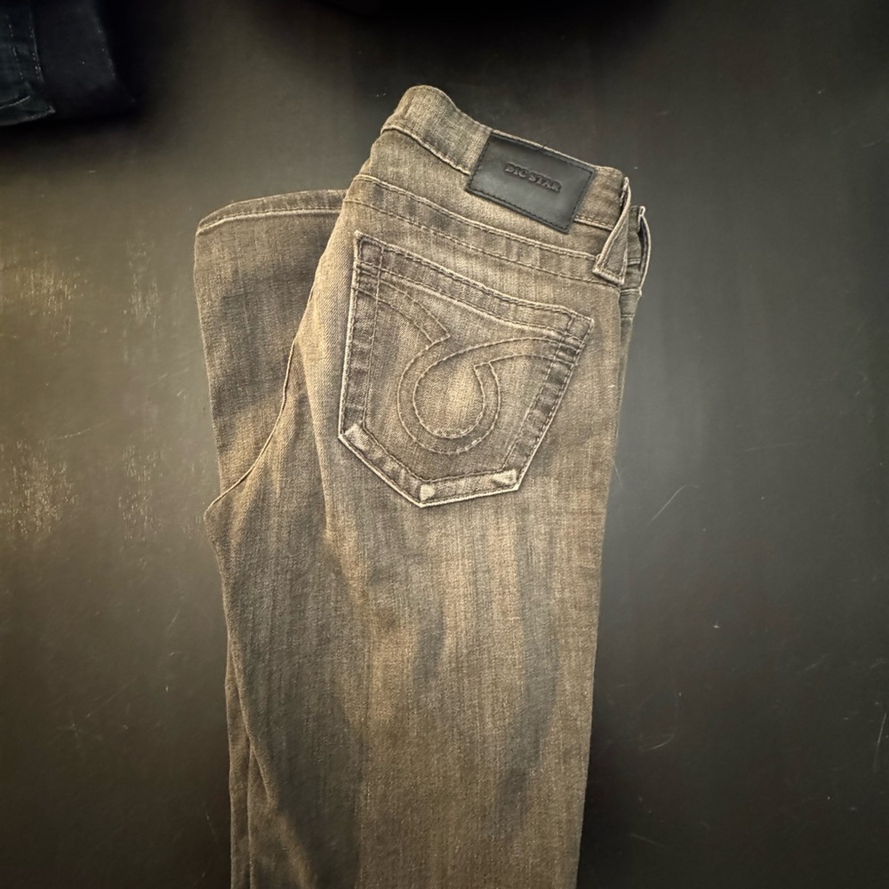 NWOT Women Big Star Grey Jeans